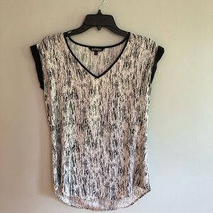 Silky V-Neck Blouse